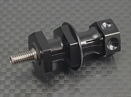 M4 screw segment made of 6AL-4VA titanium alloy, durable